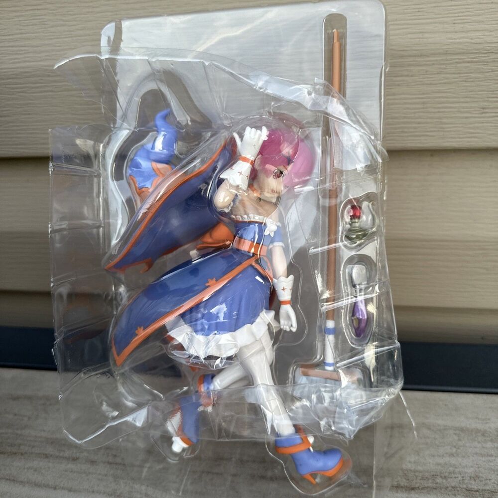 Re Zero figure RAM Witch girl ver. SEGA Damaged Box